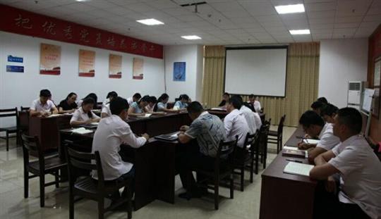 黨支部組織全體黨員開展“兩學(xué)一做”學(xué)習(xí)教育活動(dòng)